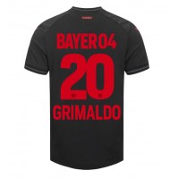 Billiga Bayer Leverkusen Alejandro Grimaldo #20 Hemma fotbollskläder 2023-24 Kortärmad